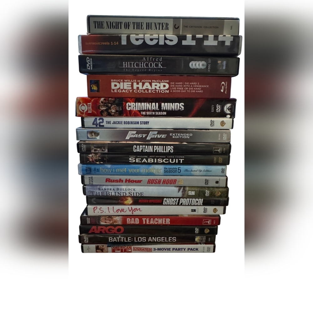 DVD Movie Collection *Open* Bundle